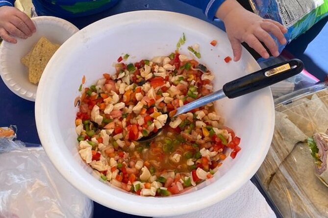 3hr Seaside Scavenger hunt - Fresh conch ceviche and what non-seafood eaters should know