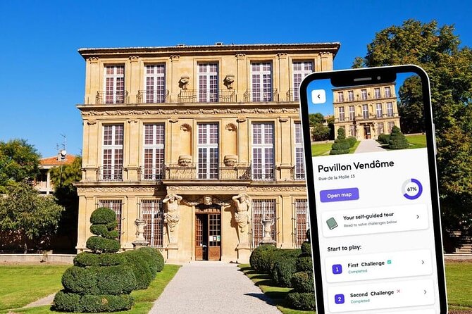 Aix-en-Provence Exploration Game and City Tour on your Phone - What this Aix-en-Provence phone tour really offers