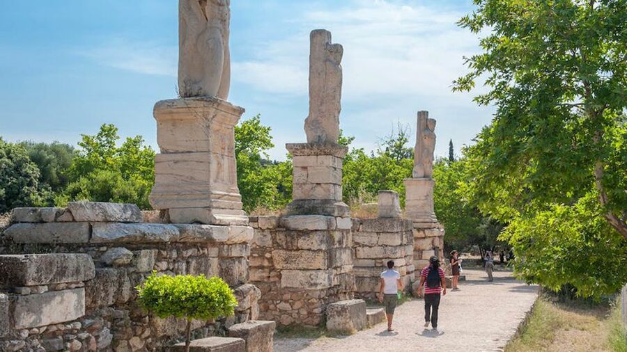 Ancient Agora: E-Ticket w/Treasure Hunt Tour on your phone - Exploring the Stoa of Attalos