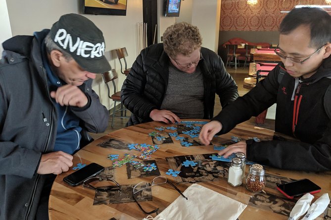 Around the World - Canmore Outdoor Escape Game - Starting at the Canmore Museum