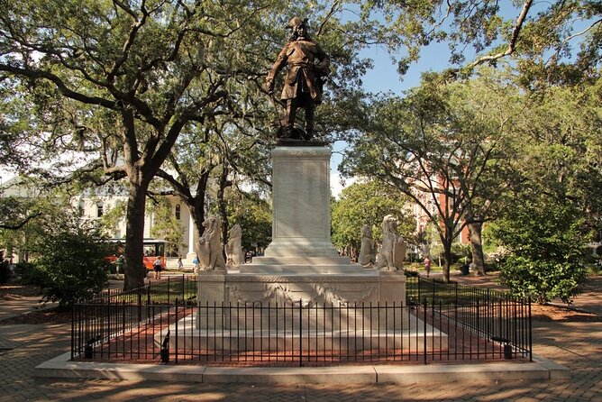 Astounding Scavenger Hunt: Historic Savannah Adventure - Chippewa Square, Forrest Gump, and Savannah’s founder