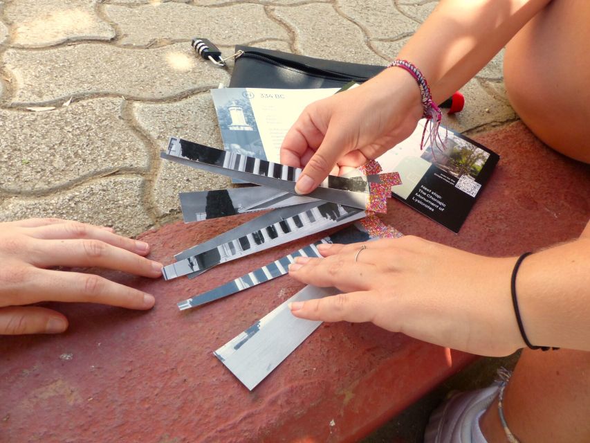 Athens Escape City Game "The Journey Through Time" - What the backpack adds to the experience