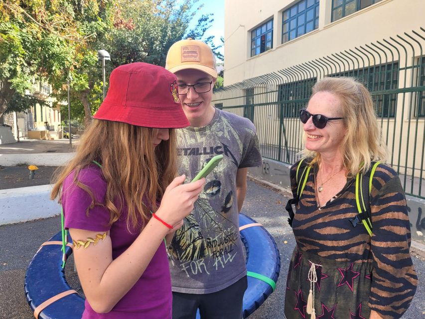 Athens: Family Mythology Treasure Hunt and Tour - The Final Stop and Digital Rewards