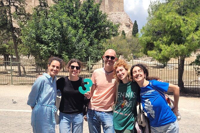 Athens Family Mythology Treasure Hunt and Tour w Food Stop - Herod Atticus Odeon keeps the ancient setting in view