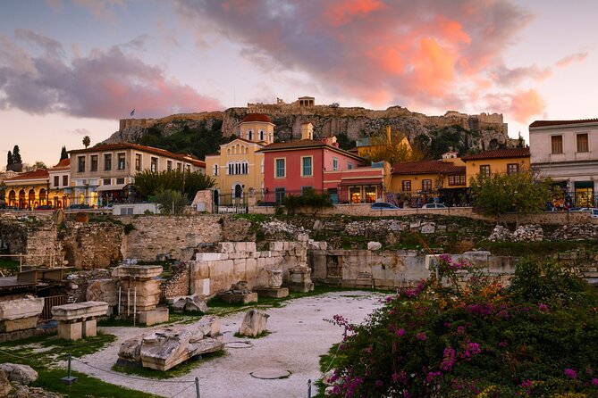 Athens Highlights Self guided scavenger hunt and Walking Tour - Monastiraki brings the route into old Athens