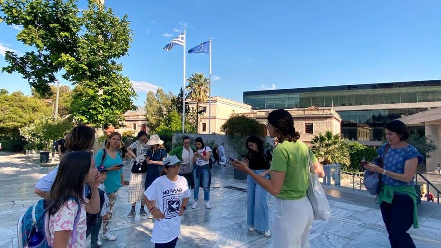 Athens Hills: Mythology Treasure Hunt - Finishing near Thission Park