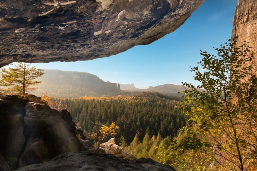 Bad Schandau: Scavenger Hunt through Saxon Switzerland - The optional route toward Felsentor Kuhstall