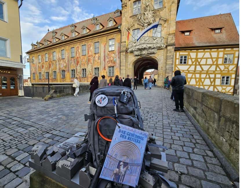 Bamberg: Outdoor Escape Game with a Puzzle Backpack - Following the Bamberg Horseman