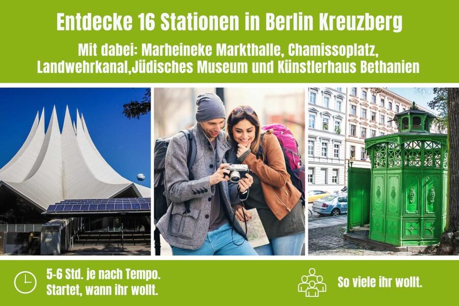 Berlin Kreuzberg: Scavenger Hunt Self-Guided Tour - Value at $52 for up to 10 people