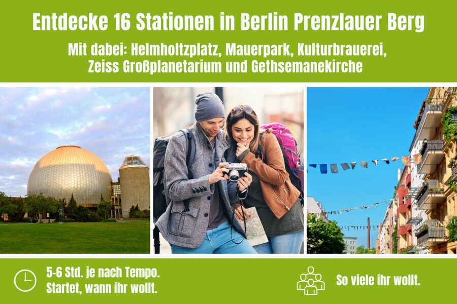 Berlin Prenzlauer Berg: Scavenger Hunt Self-Guided Tour - Gethsemane Church and the Dicker Hermann
