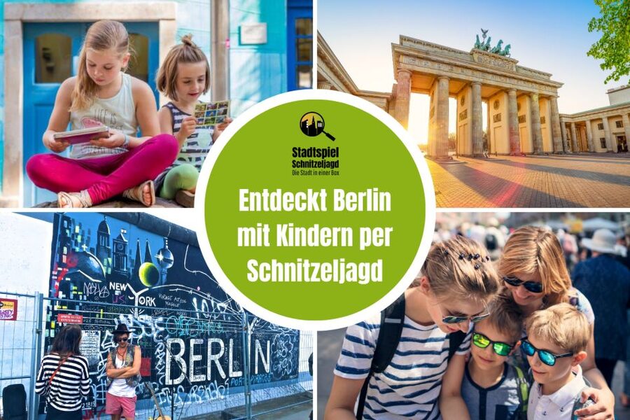 Berlin: Self-Guided Family and School Class Scavenger Hunt - How the box and clues work