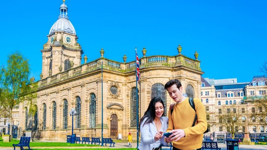 Birmingham: City Walking Tour and Exploration Game - From the Bullring to the Floozy in the Jacuzzi