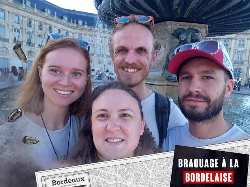 Bordeaux: Outdoor Escape Game - Braquage à la bordelaise - Key points at a glance