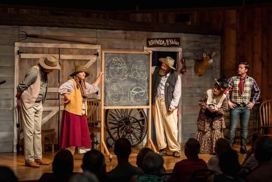 Branson: Whodunnit Hoedown Murder Mystery Dinner Show - A Wing Ding turns into a murder mystery