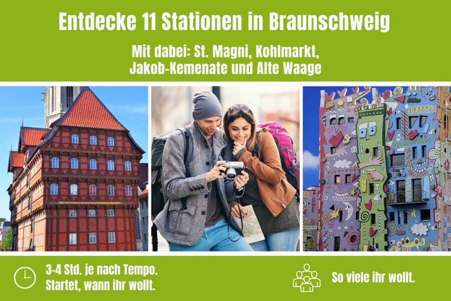 Braunschweig: Scavenger Hunt Self-Guided Walking Tour - Key points at a glance