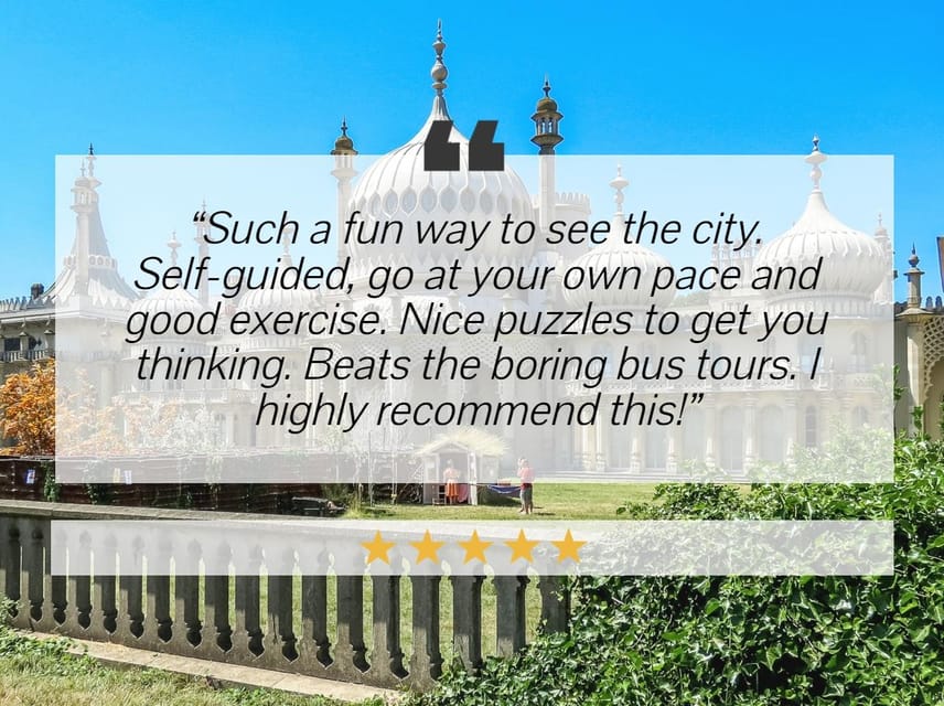 Brighton: City Walking Tour & Exploration Game - Should you book the Brighton City Walking Quest?