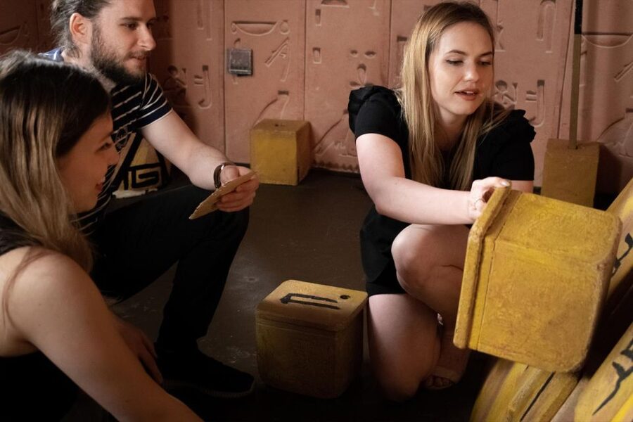 Budapest: Escape Room game - Egyptian Adventure - Why the private format matters for 2 to 6 players