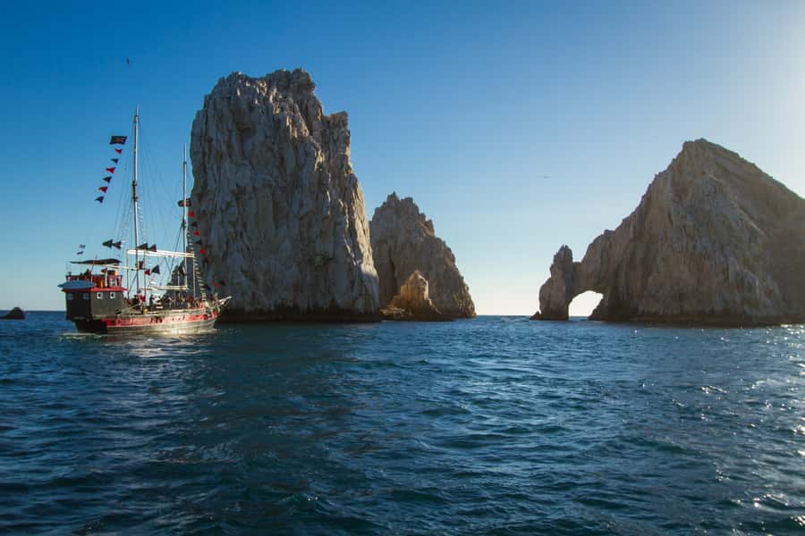 Cabo San Lucas: Pirate Cruise with Snorkel Treasure Hunt - Key things to know before boarding
