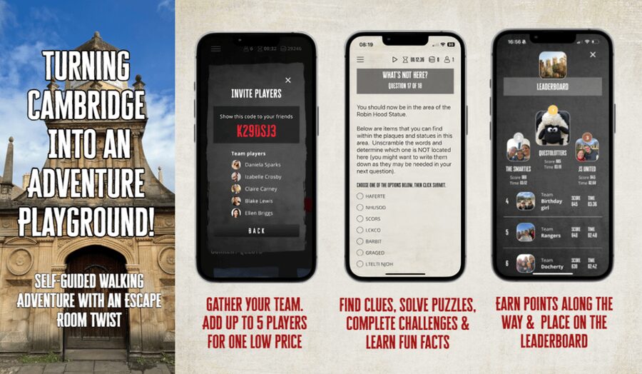 Cambridge: City Walking Tour & Exploration Game - Key points to know before you go