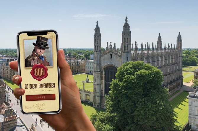 Cambridge Quest: Self Guided City Walk & Immersive Treasure Hunt - Great St Mary’s gives you a useful starting point