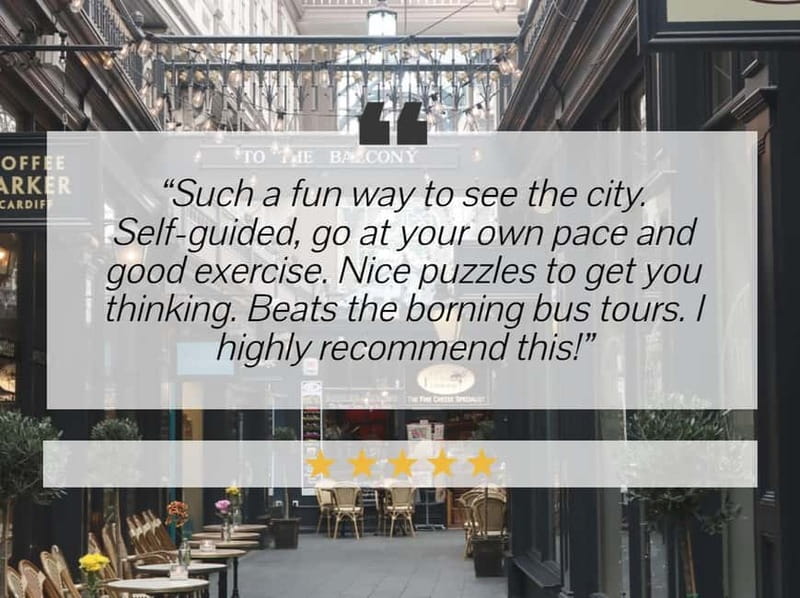 Cardiff: City Walking Tour & Exploration Game - A puzzle walk that works for mixed-age groups