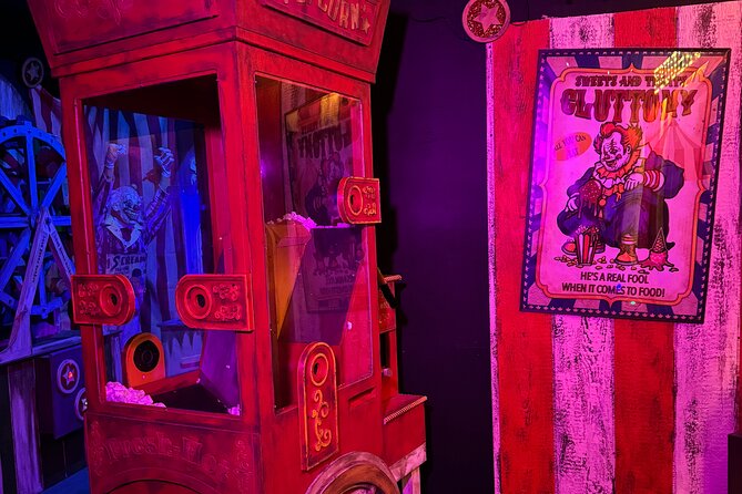 CarnEvil Clown Theme Escape Room by Extreme Escape San Antonio - Location, arrival, and practical planning
