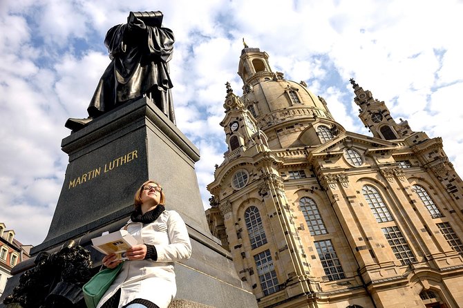 City game scavenger hunt Dresden old town - independent city tour - Price and group value at $46.27