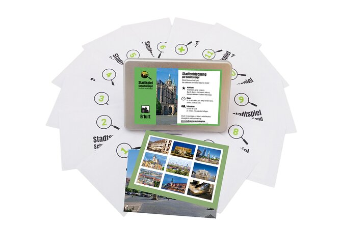 City game scavenger hunt Erfurt - independent city tour I discovery tour - Price, group size, and real value
