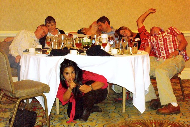 Dinner Detective True Crime Murder Mystery Show - St. Louis, MO - A murder mystery inside the Hilton St. Louis Frontenac