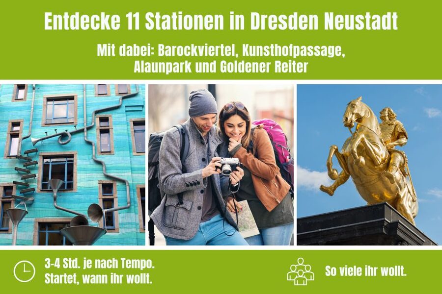 Dresden Neustadt: Scavenger Hunt Self Guided Tour - Pfunds Molkerei and the Kunsthofpassage