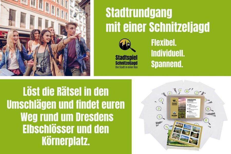 Dresden: Scavenger Hunt to Elbe River & Castles - Picking up the box or having it mailed