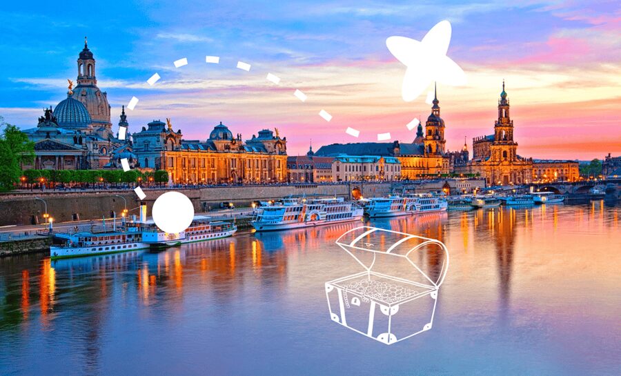 Dresden Sightseeing Treasure Hunt - Starting at Dresden Cathedral