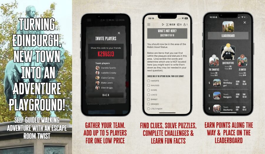 Edinburgh New Town: City Walking Tour & Exploration Game - Key points at a glance