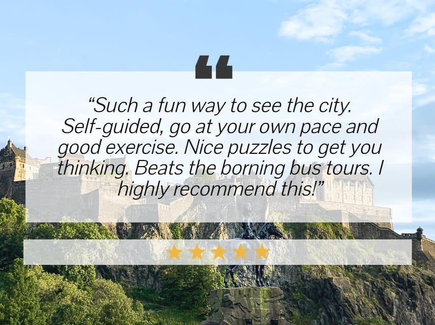 Edinburgh: Royal Mile Walking Tour & Exploration Game - Harry Potter and Outlander Connections