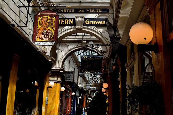 Escape Game in the Covered Passages in Paris - Starting at Rue du Faubourg Montmartre