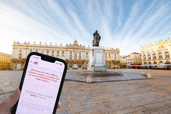 Escape Game Outdoor Theme Team Heist in Nancy - How the App Controls the Mission