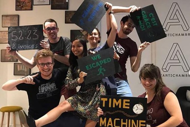 Escape game Time machine - Inside the Time Machine room