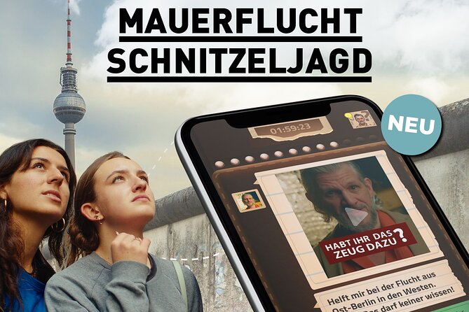 Escaping and spying on the Berlin Wall Scavenger hunt - Following Siegfried Kath through a divided city