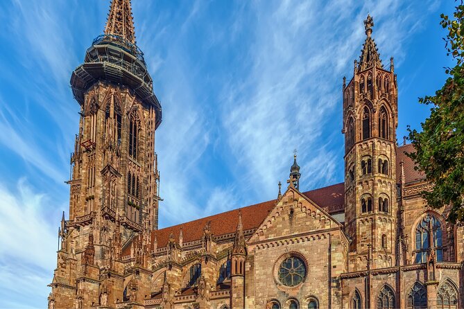 Freiburg Scavenger Hunt and Highlights Self Guided Audio Tour - Freiburg Cathedral gives the route its visual center