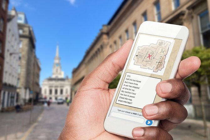 Fun and Flexible Treasure Hunt Around Glasgow with Cryptic Clues - Starting at Royal Exchange Square