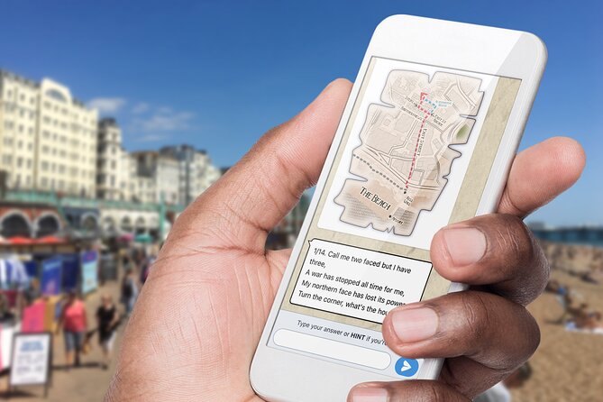 Fun, Flexible Treasure Hunt Around Brighton with Cryptic Clues & Hidden Gems - Starting at India Gate and getting your bearings
