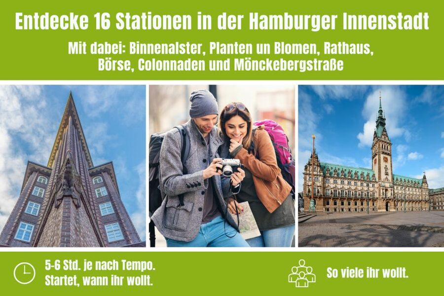 Hamburg City: Scavenger Hunt Self-Guided Tour - What the $52 group price really buys