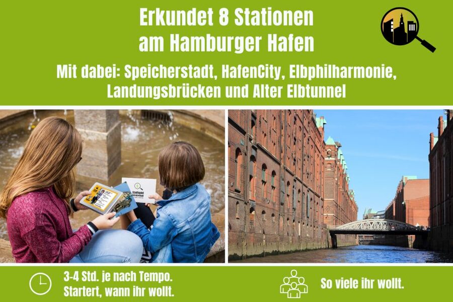 Hamburg: Scavenger Hunt Self-Guided Tour for Children - How the Puzzle Format Works