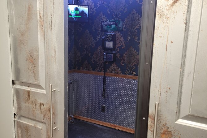 Hellevator Interactive Escape Room in Northfield, New Jersey - Working Through the Story and Puzzles