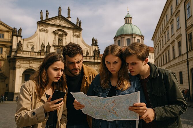 In Pursuit of Astrolabe: Prague Self Guided Mystery Game - The Klementinum and the stolen Astrolabe