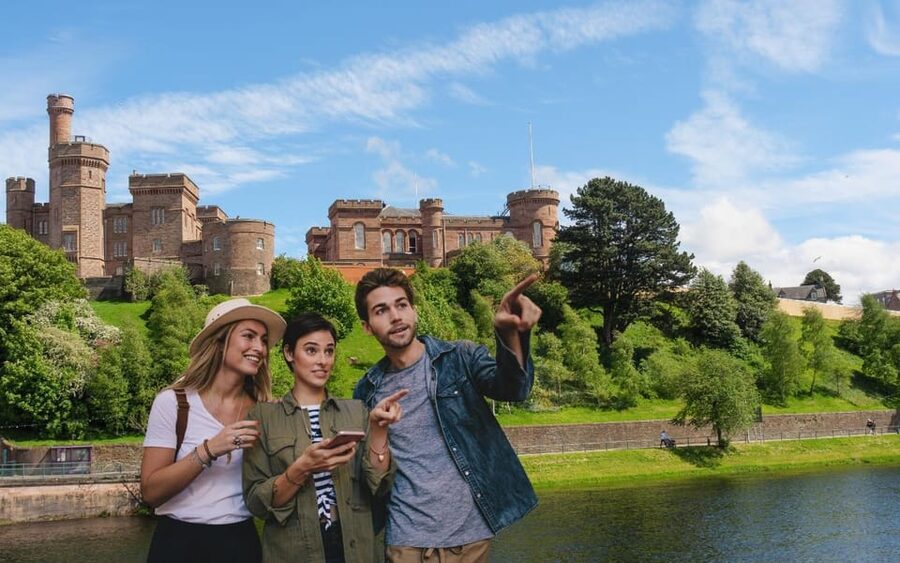 Inverness: City Walking Tour & Exploration Game - Crossing the River Ness