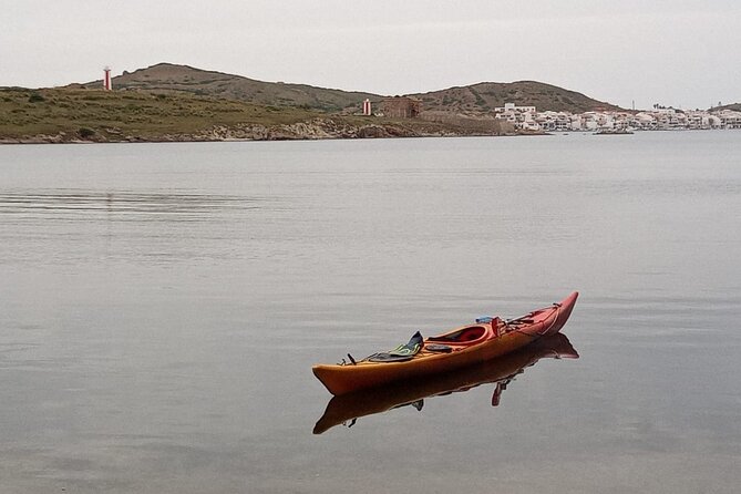 Kayak Treasure Hunt in Balearic Islands - Paddling Into Fornells Bay