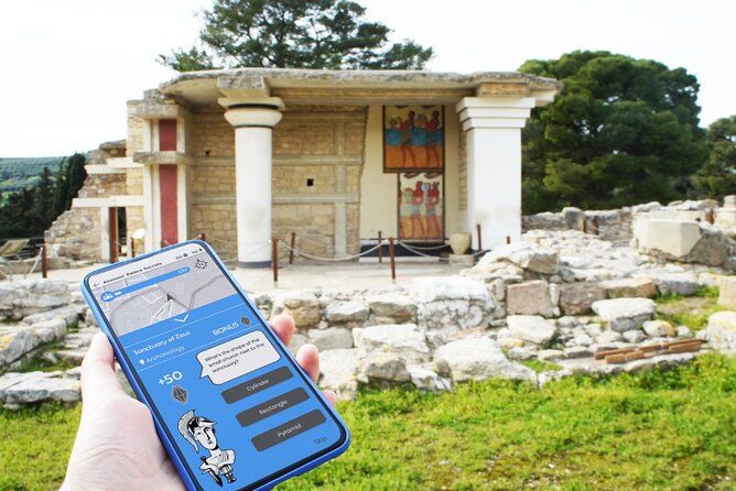 Knossos Palace Self-Guided Treasure Hunt & Tour - Timing, opening hours, and transport