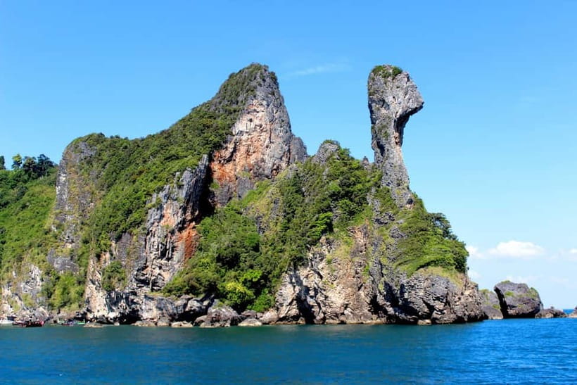 Krabi: Twilight Treasure Hunt – 7 Island Speedboat Adventure - Koh Rang saves the most unusual moment for last