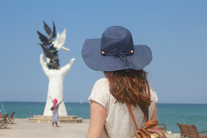 Kusadasi Legacy of the Ottomans: Exploration Game and Tour - İbramaki Art Gallery and the final Hand of Peace Sculpture